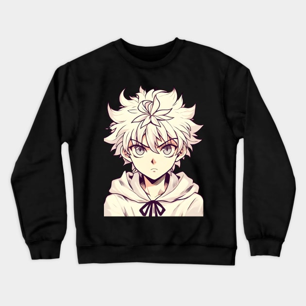 Anime Wonderland: Whimsical Art Prints Featuring Manga-Inspired Designs for Otaku Bliss! Crewneck Sweatshirt by insaneLEDP